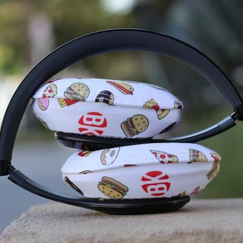 Beat Kicks Headphone Covers - Cheat Meal - Protective, Washable, x2 Sizes, New